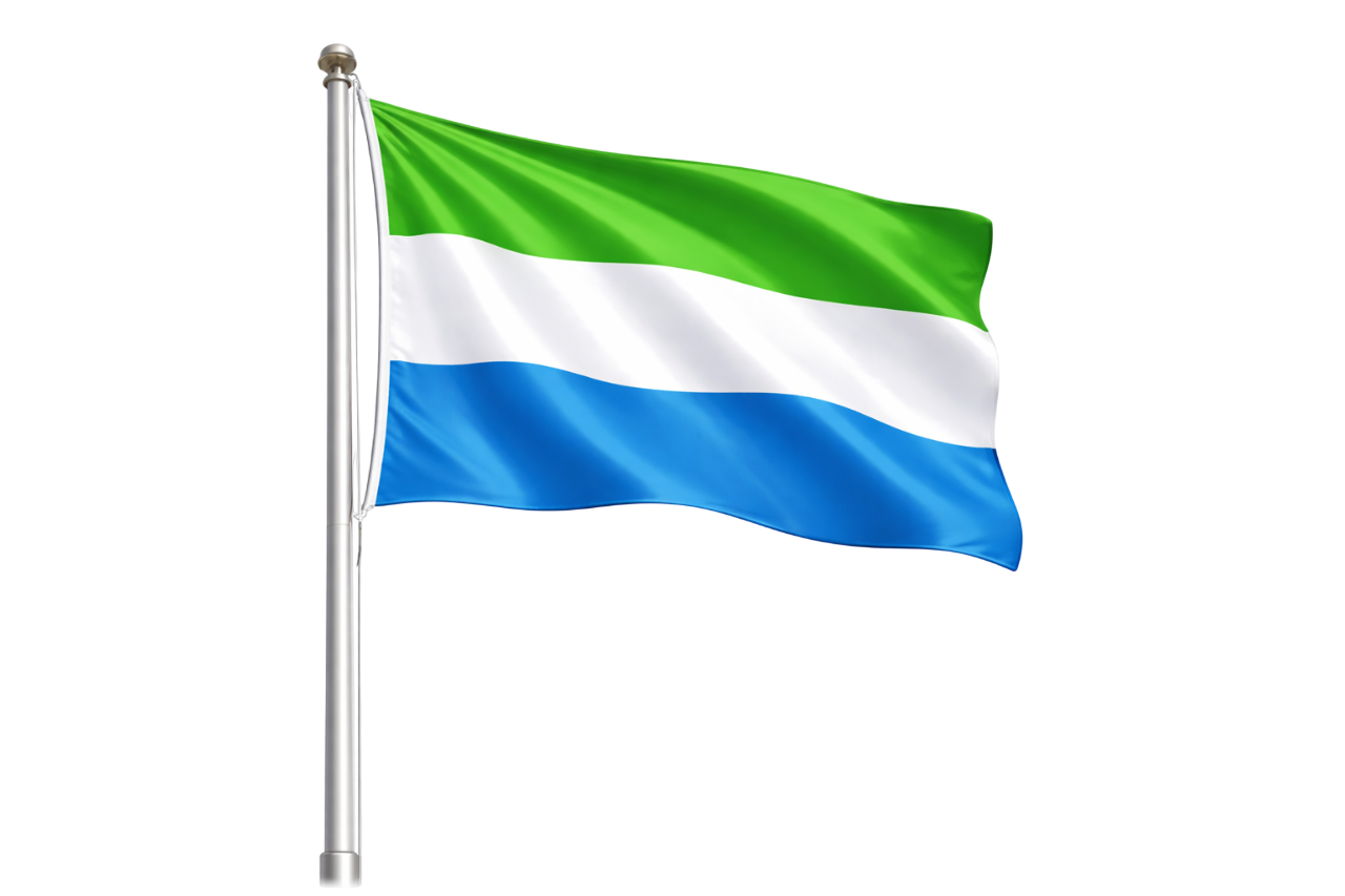 Sierra Leone flag